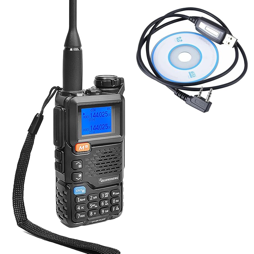 Amazon | Quansheng UV-5R PLUS AM&FM航空バンド受信対応 VHF